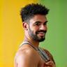 Marcus Rodriguez, a friendly male nutrition coach in a dynamic setting